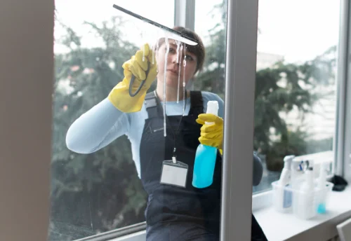 Nettoyage de vitres intérieures et extérieures à Bignan